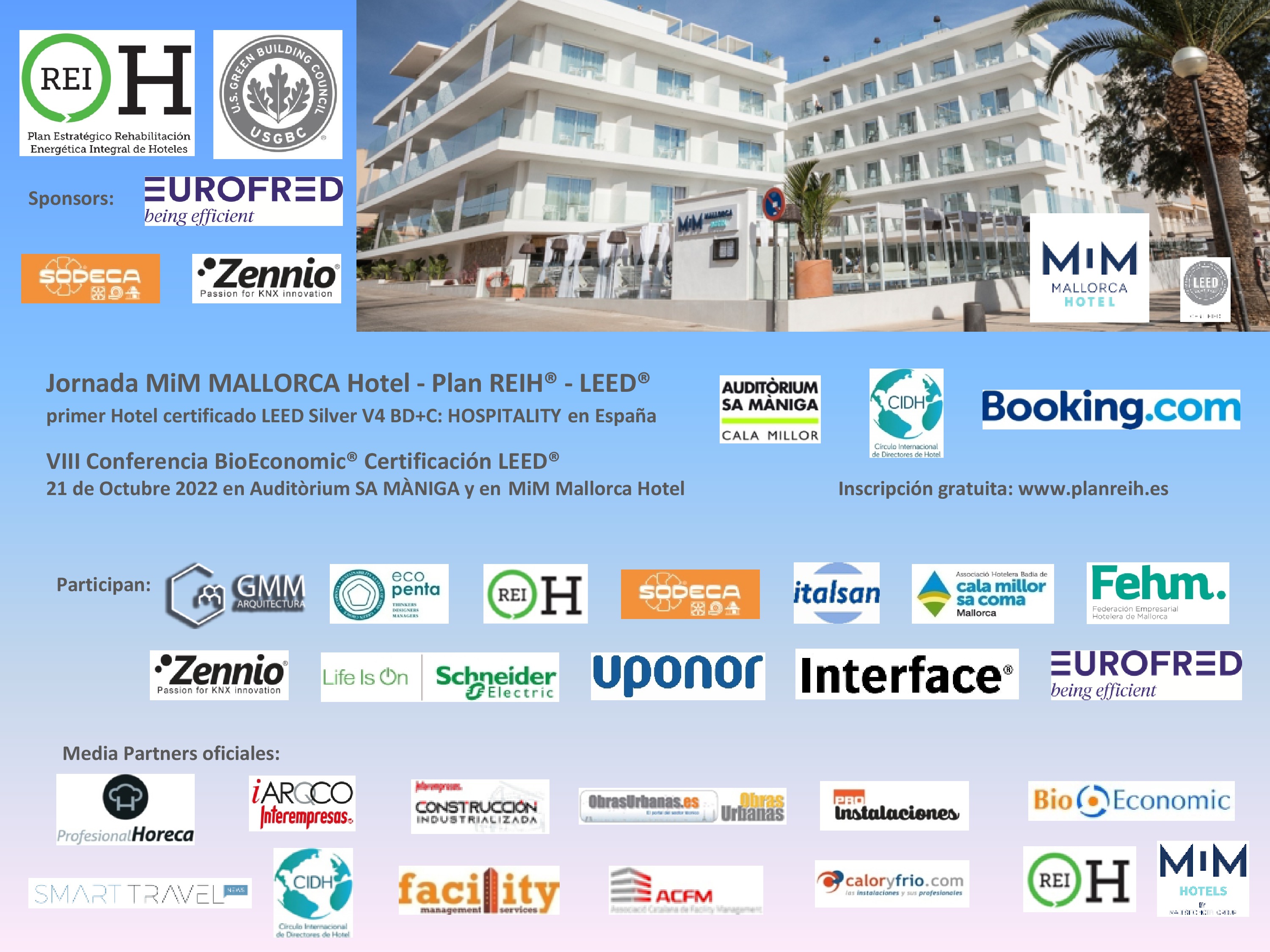 Jornada “La sostenibilidad y la salud en el Sector Hotelero” caso MiM Mallorca Hotel